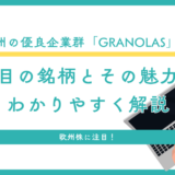 欧州の優良企業群「GRANOLAS」とは？注目の銘柄とその魅力をわかりやすく解説